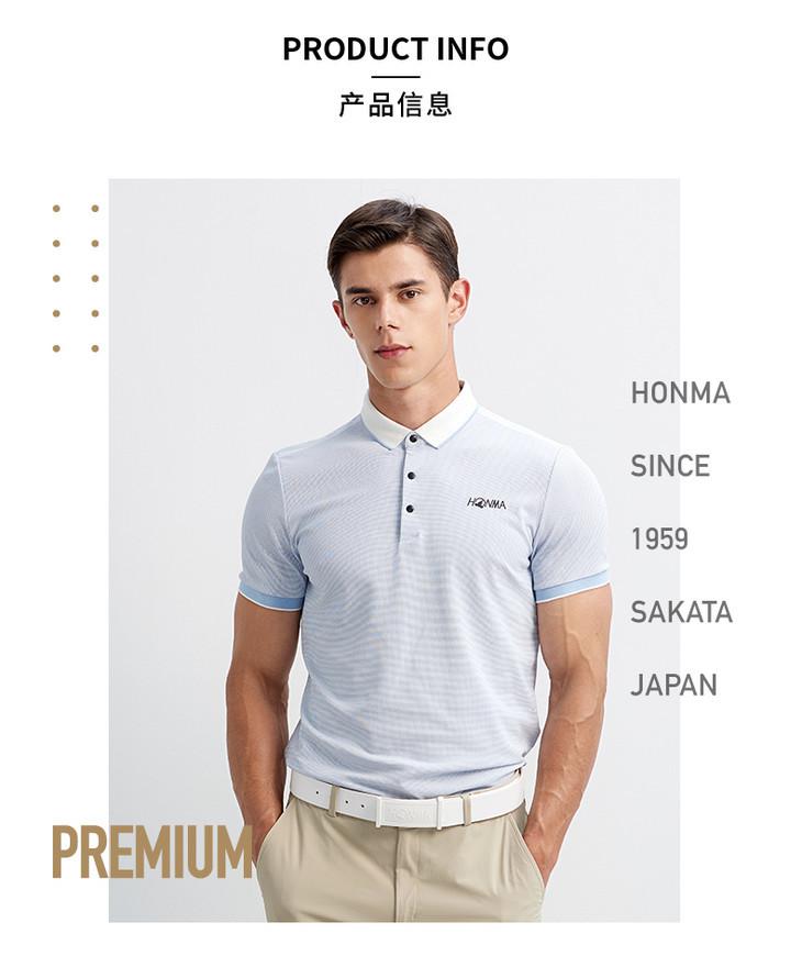 ÁO HONMA POLO TAY NGẮN HMHX702B856